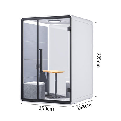 全室遮音　 静か　ユニット　高効率　換気　多重遮音　安心　多様　防音室　遮音カプセル　防音ブース　JYC-C001