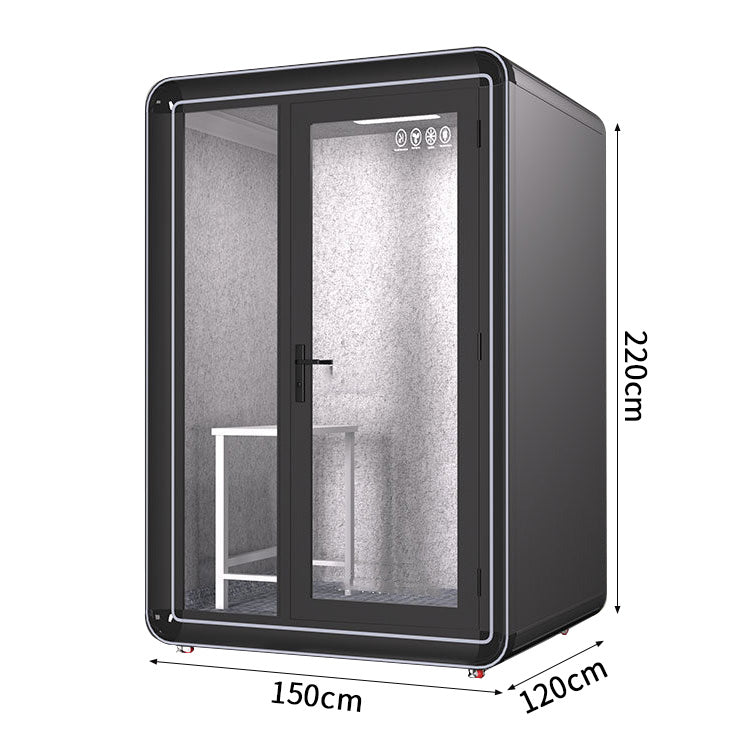 防音室　隔音室　移動式　プロフェッショナル　透明強化ガラスドア　シンプルモダン　照明システム　遮音カプセル　防音ブース　カスタマイズ可能　JYC-C004