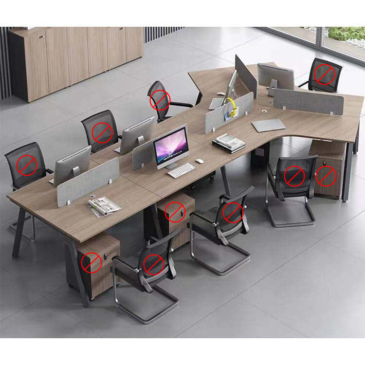 オフィスデス 事務机　事務用デスク　パソコンデスク　机　シンプル　ダイヤル錠　木目調  BGZ-411