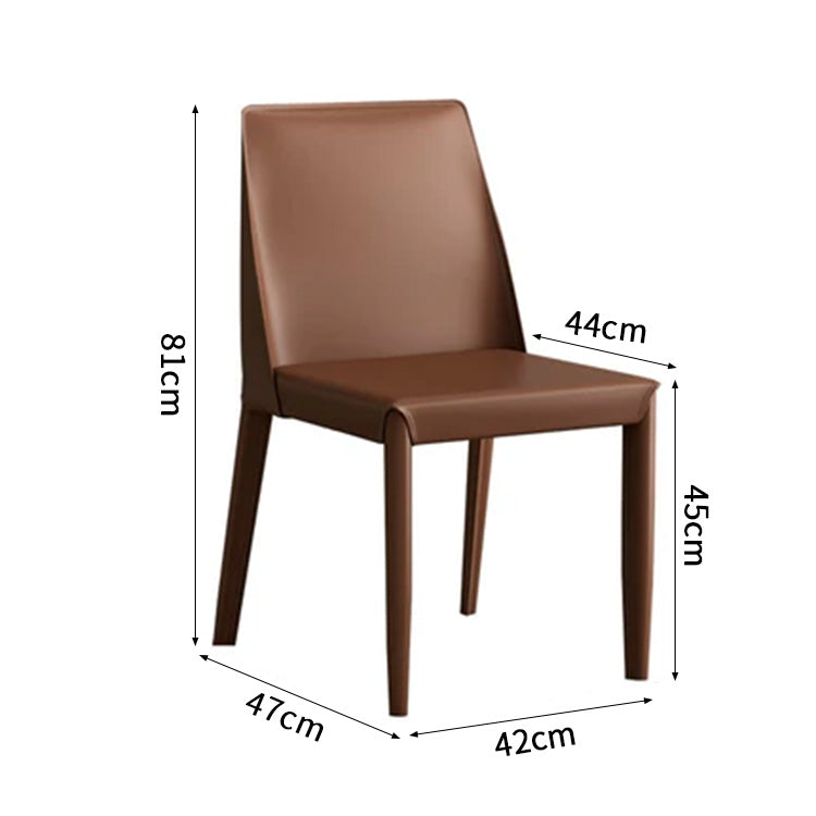 ダイニングチェア　チェア　椅子　食事用　人間工学　フィット感　耐水性レザー　滑り止め　モダン　ミニマル　シンプル　SNY-C051