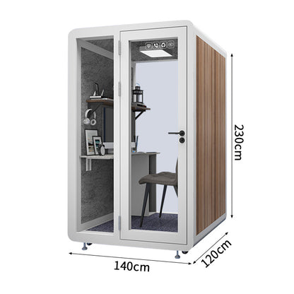 遮音　吸音　さまざま　遮音素材　換気システム　モダン　シンプル　防音室　遮音カプセル　防音ブース　カスタマイズ可能　JYC-C002