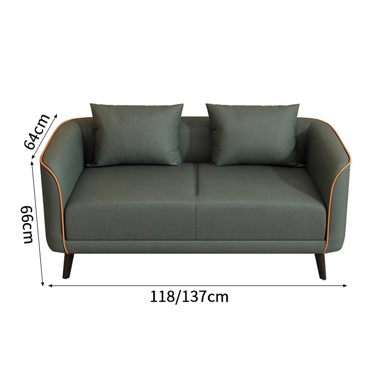 ソファー　ソファ　2人掛け　3人掛け　合成皮革　高反発ウレタンフォーム　コンパクト　脚付き　シンプル　ホワイト　SNSF-C088