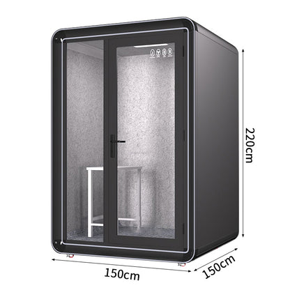 防音室　隔音室　移動式　プロフェッショナル　透明強化ガラスドア　シンプルモダン　照明システム　遮音カプセル　防音ブース　カスタマイズ可能　JYC-C004
