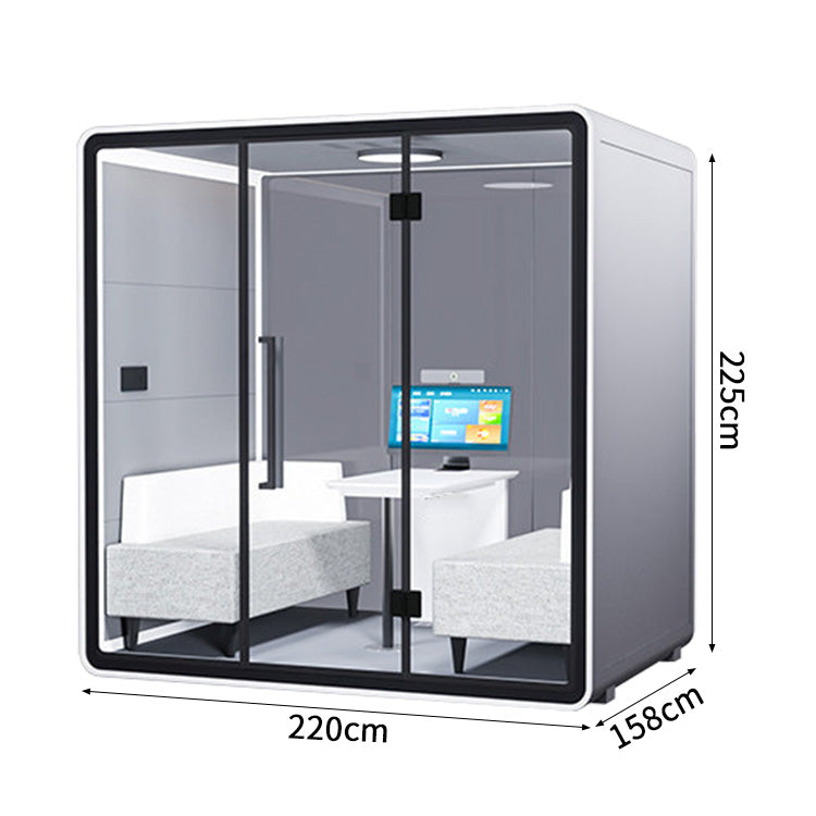 全室遮音　 静か　ユニット　高効率　換気　多重遮音　安心　多様　防音室　遮音カプセル　防音ブース　JYC-C001