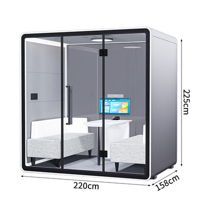 全室遮音　 静か　ユニット　高効率　換気　多重遮音　安心　多様　防音室　遮音カプセル　防音ブース　JYC-C001