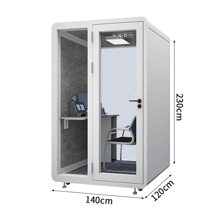 遮音　吸音　さまざま　遮音素材　換気システム　モダン　シンプル　防音室　遮音カプセル　防音ブース　カスタマイズ可能　JYC-C002