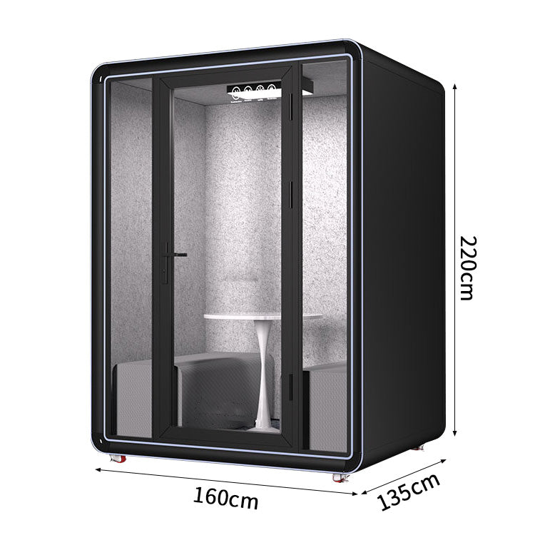 防音室　隔音室　移動式　プロフェッショナル　透明強化ガラスドア　シンプルモダン　照明システム　遮音カプセル　防音ブース　カスタマイズ可能　JYC-C004