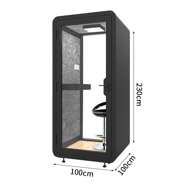 静けさ　複数層構造　遮音強化ガラス　換気　照明　移動式　防音室　遮音カプセル　防音ブース　カスタマイズ可能　JYC-C003