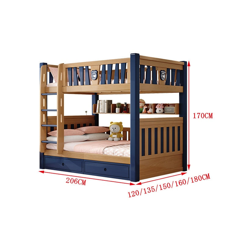 ベッド　二段ベッド　二段　子供用　収納　棚　引き出し　分離式　分割可能　ベッドガード　通気性　すのこ　角丸加工　バリ取り　はしご　階段　実用　快適　機能的　カスタマイズ可能　CHICKAGU