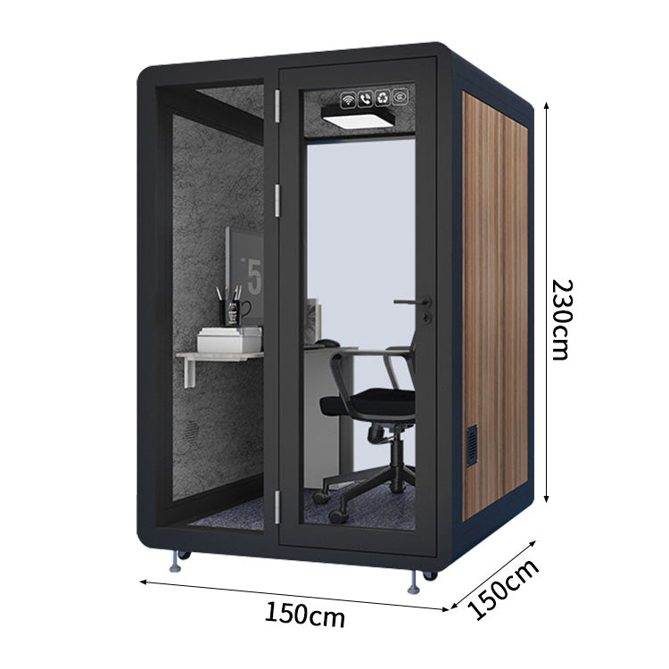 遮音　吸音　さまざま　遮音素材　換気システム　モダン　シンプル　防音室　遮音カプセル　防音ブース　カスタマイズ可能　JYC-C002