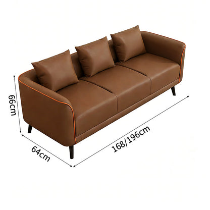 ソファー　ソファ　2人掛け　3人掛け　合成皮革　高反発ウレタンフォーム　コンパクト　脚付き　シンプル　ホワイト　SNSF-C088