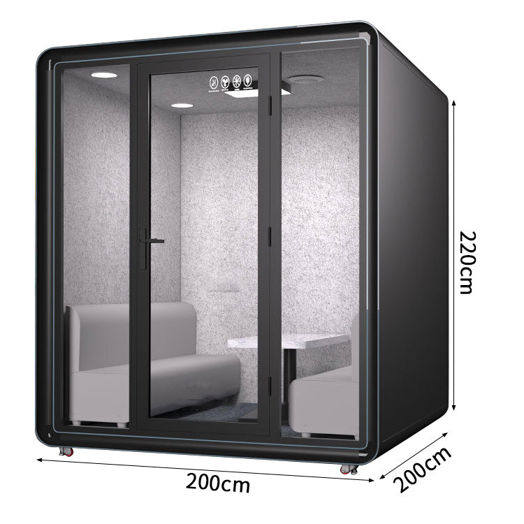 防音室　隔音室　移動式　プロフェッショナル　透明強化ガラスドア　シンプルモダン　照明システム　遮音カプセル　防音ブース　カスタマイズ可能　JYC-C004