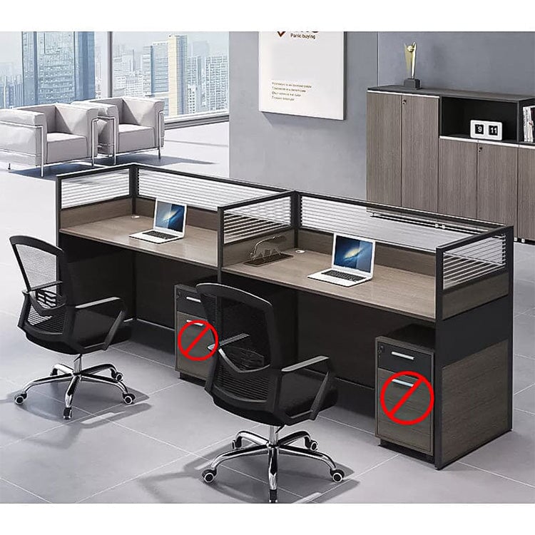 デスク　オフィスデスク　ワークデスク　高級感　トップパネル付き　配線孔付き　ロック付き  BGZ-405