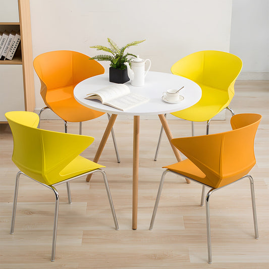 応接セット テーブル チェア スチール ポリプロピレン樹脂 一体成型 人間工学 おしゃれ シンプル JDZH-C032   chickagu