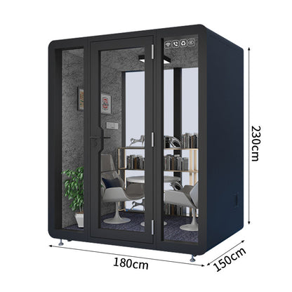 遮音　吸音　さまざま　遮音素材　換気システム　モダン　シンプル　防音室　遮音カプセル　防音ブース　カスタマイズ可能　JYC-C002