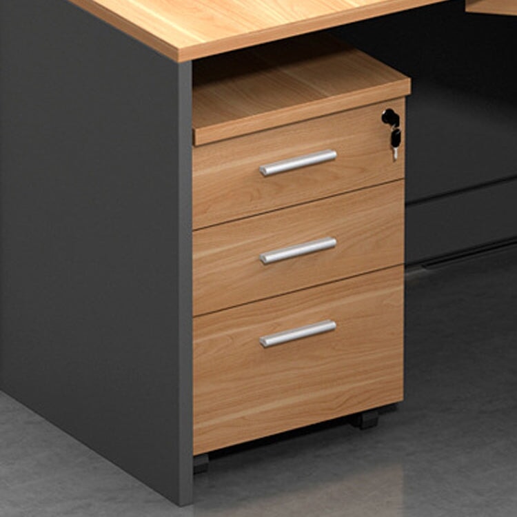 オフィスデスク　ワークデスク　パソコンデスク　事務用デスク　デスク　トップパネル　配線孔　ナチュラル　カスタマイズ可能　BGZ-229