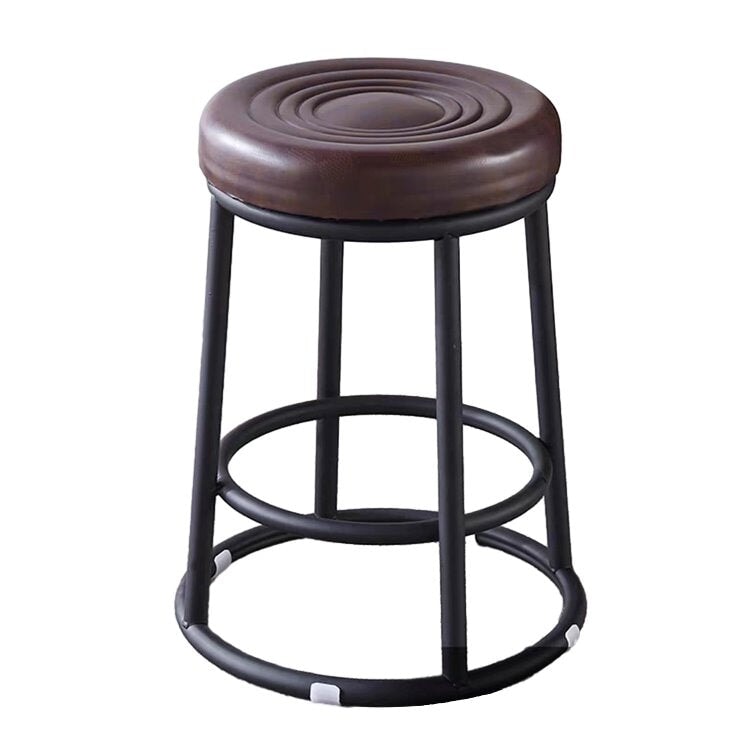 バーチェア　チェア　カウンターチェア　リビング　ダイニングチェア　シンプル  おしゃれ　スタッキング収納　レザー張り　 炭素鋼　脚キャップ　高密度ウレタンフォーム　シンプル   SNY-423