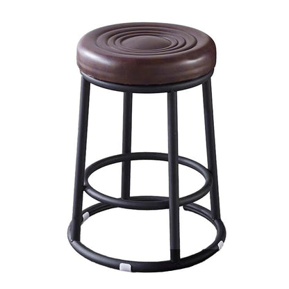 バーチェア　チェア　カウンターチェア　リビング　ダイニングチェア　シンプル  おしゃれ　スタッキング収納　レザー張り　 炭素鋼　脚キャップ　高密度ウレタンフォーム　シンプル   SNY-423