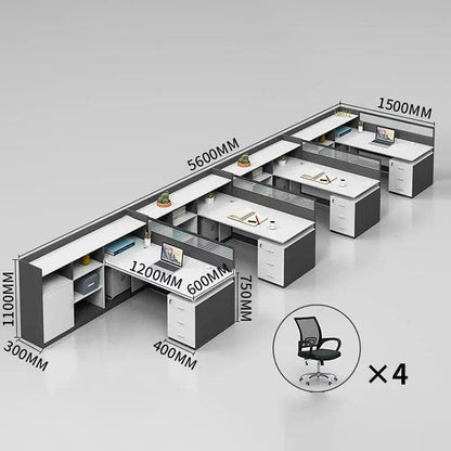 オフィスデスク 役員デスク 事務机  デスク 机  勉強机 学習デスク　トップパネル付き　配線孔付き　ロック付き      BGZ-404