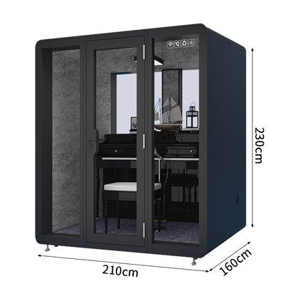 遮音　吸音　さまざま　遮音素材　換気システム　モダン　シンプル　防音室　遮音カプセル　防音ブース　カスタマイズ可能　JYC-C002