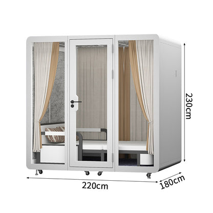 遮音　吸音　さまざま　遮音素材　換気システム　モダン　シンプル　防音室　遮音カプセル　防音ブース　カスタマイズ可能　JYC-C002