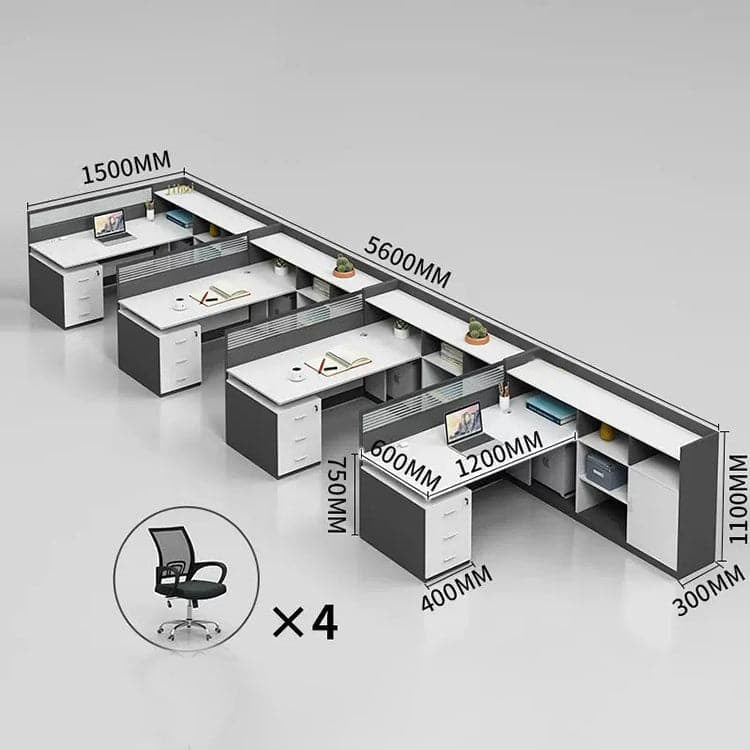 オフィスデスク 役員デスク 事務机  デスク 机  勉強机 学習デスク　トップパネル付き　配線孔付き　ロック付き      BGZ-404