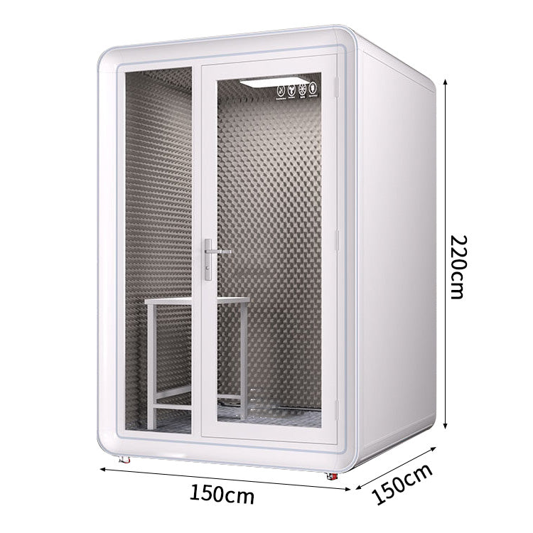 防音室　隔音室　移動式　プロフェッショナル　透明強化ガラスドア　シンプルモダン　照明システム　遮音カプセル　防音ブース　カスタマイズ可能　JYC-C004