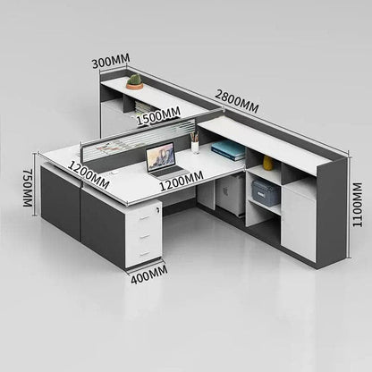 オフィスデスク 役員デスク 事務机  デスク 机  勉強机 学習デスク　トップパネル付き　配線孔付き　ロック付き      BGZ-404