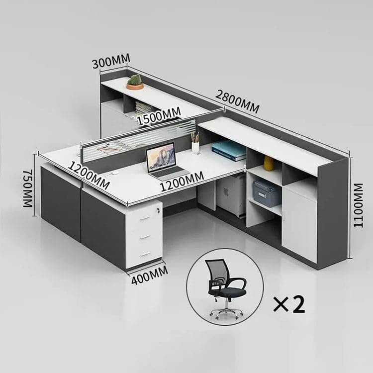 オフィスデスク 役員デスク 事務机  デスク 机  勉強机 学習デスク　トップパネル付き　配線孔付き　ロック付き      BGZ-404