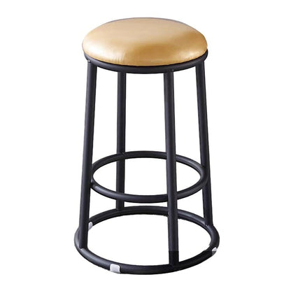 バーチェア　チェア　カウンターチェア　リビング　ダイニングチェア　シンプル  おしゃれ　スタッキング収納　レザー張り　 炭素鋼　脚キャップ　高密度ウレタンフォーム　シンプル   SNY-423