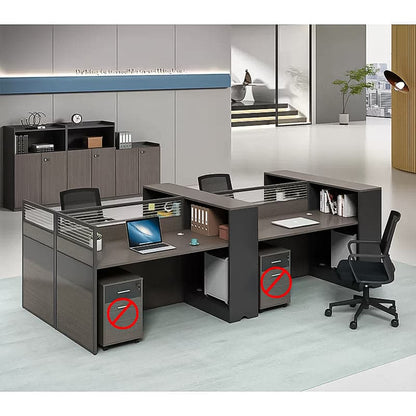 デスク　オフィスデスク　ワークデスク　高級感　トップパネル付き　配線孔付き　ロック付き  BGZ-405