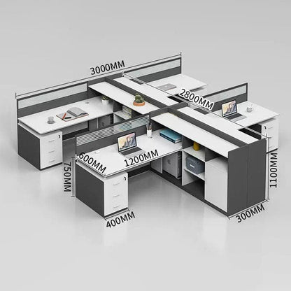 オフィスデスク 役員デスク 事務机  デスク 机  勉強机 学習デスク　トップパネル付き　配線孔付き　ロック付き      BGZ-404