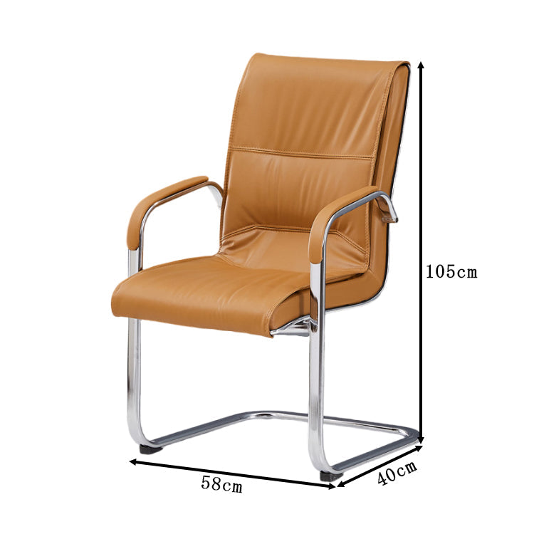 人間工学　肘掛け　ウレタン　エルゴノミクスデザイン　レザー生地　ワークチェア　チェア　カンチレバーチェア　オフィスチェア　デスクワーク　おしゃれ　ブラック　BGY-T069　