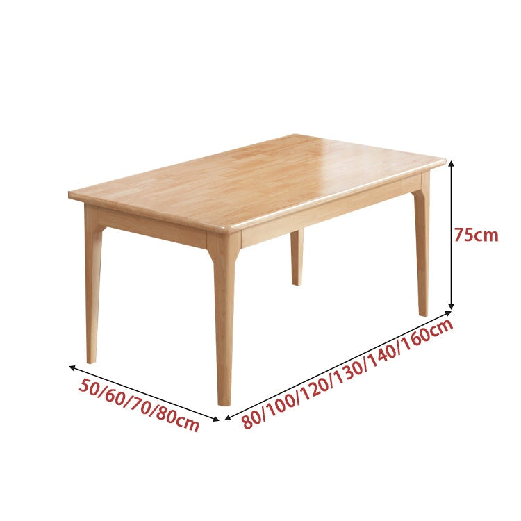 ダイニングテーブル　テーブル　ダイニング　食事　広い　横フレーム　天然木　安定性　椅子　木目調　ナチュラル　簡素　シンプル　爽やか　CZ-C020 chickagu