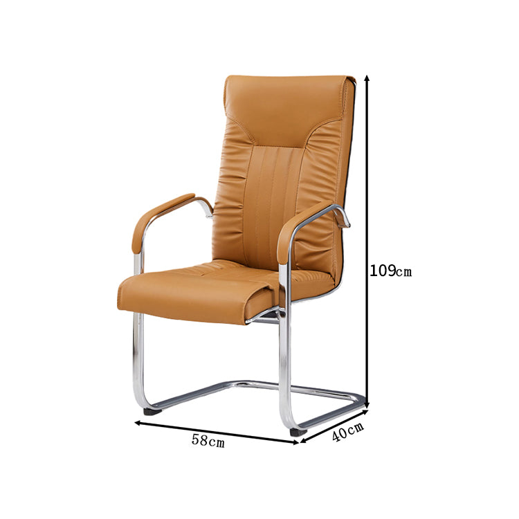 人間工学　肘掛け　ウレタン　エルゴノミクスデザイン　レザー生地　ワークチェア　チェア　カンチレバーチェア　オフィスチェア　デスクワーク　おしゃれ　ブラック　BGY-T069