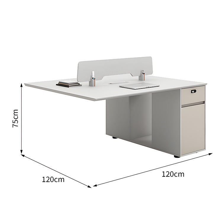 オフィスデスク　オフィス　デスク　パーティション　ダイヤル錠　安全　広々とした天板　シンプル　多機能　MG-BGZ-YY19