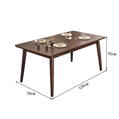 テーブル　ダイニング　ダイニングテーブル　食事用　天然木　横板　安定性　厚み　広い天板　角丸加工　丸み　木目調　落ち着き　シンプル　CZ-C016  chickagu