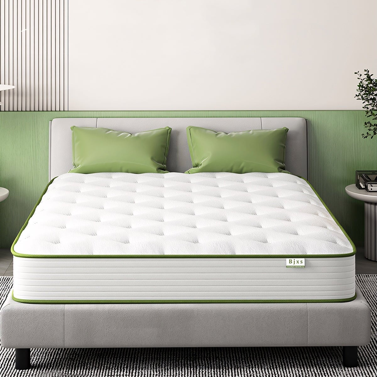 マットレス　二人用　キングサイズ　寝具　植物繊維生地　体圧分散性　ポケットコイル　ラテックス　ウレタン　ココナッツパーム　柔らか　ふくよか　快適　カスタマイズ可能　CD-C023-kc