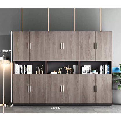 サイドキャビネット　サイドボード　書庫　収納棚　ファイリングキャビネット　棚 本棚   シンプル　北欧　大容量収納　オフィス家具   CWG-414