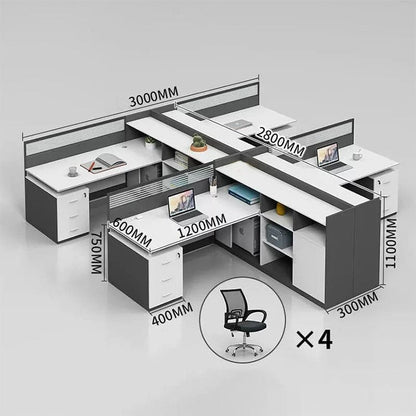 オフィスデスク 役員デスク 事務机  デスク 机  勉強机 学習デスク　トップパネル付き　配線孔付き　ロック付き      BGZ-404
