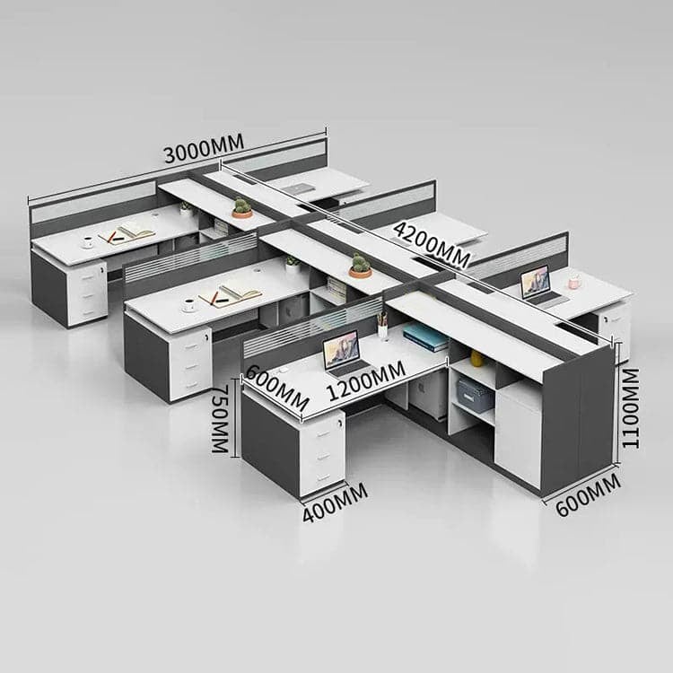 オフィスデスク 役員デスク 事務机  デスク 机  勉強机 学習デスク　トップパネル付き　配線孔付き　ロック付き      BGZ-404
