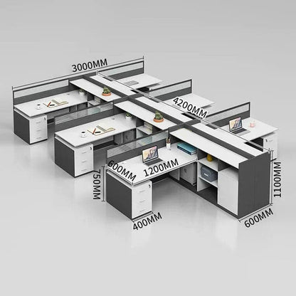 オフィスデスク 役員デスク 事務机  デスク 机  勉強机 学習デスク　トップパネル付き　配線孔付き　ロック付き      BGZ-404