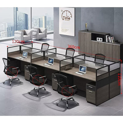 デスク　オフィスデスク　ワークデスク　高級感　トップパネル付き　配線孔付き　ロック付き  BGZ-405