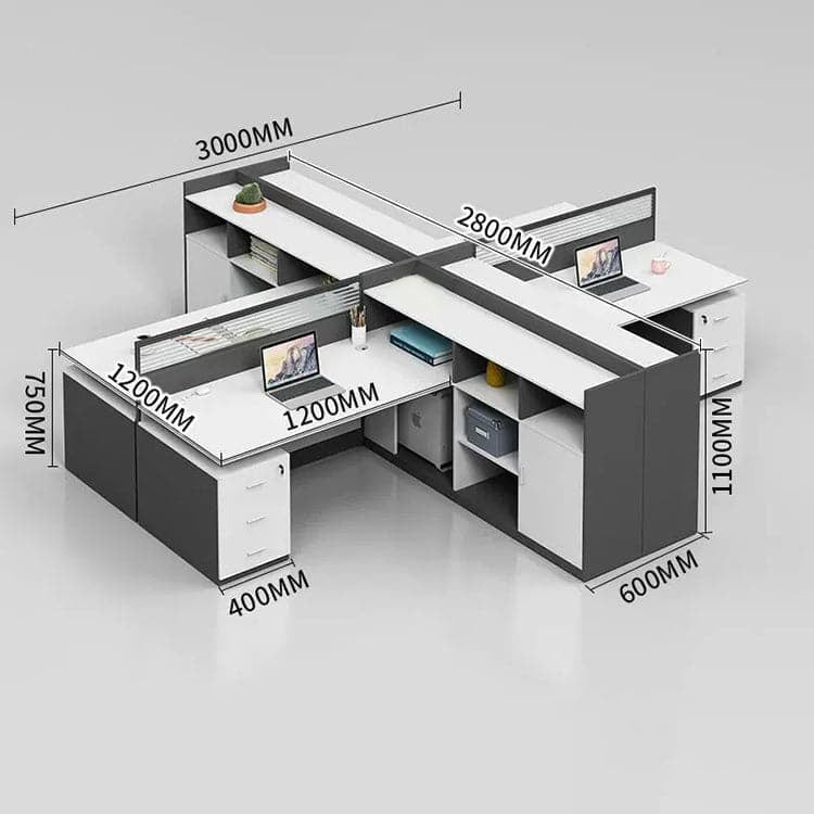 オフィスデスク 役員デスク 事務机  デスク 机  勉強机 学習デスク　トップパネル付き　配線孔付き　ロック付き      BGZ-404