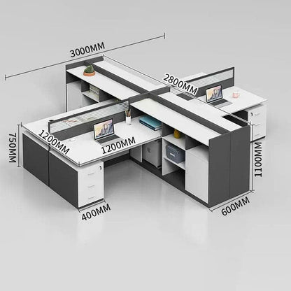 オフィスデスク 役員デスク 事務机  デスク 机  勉強机 学習デスク　トップパネル付き　配線孔付き　ロック付き      BGZ-404