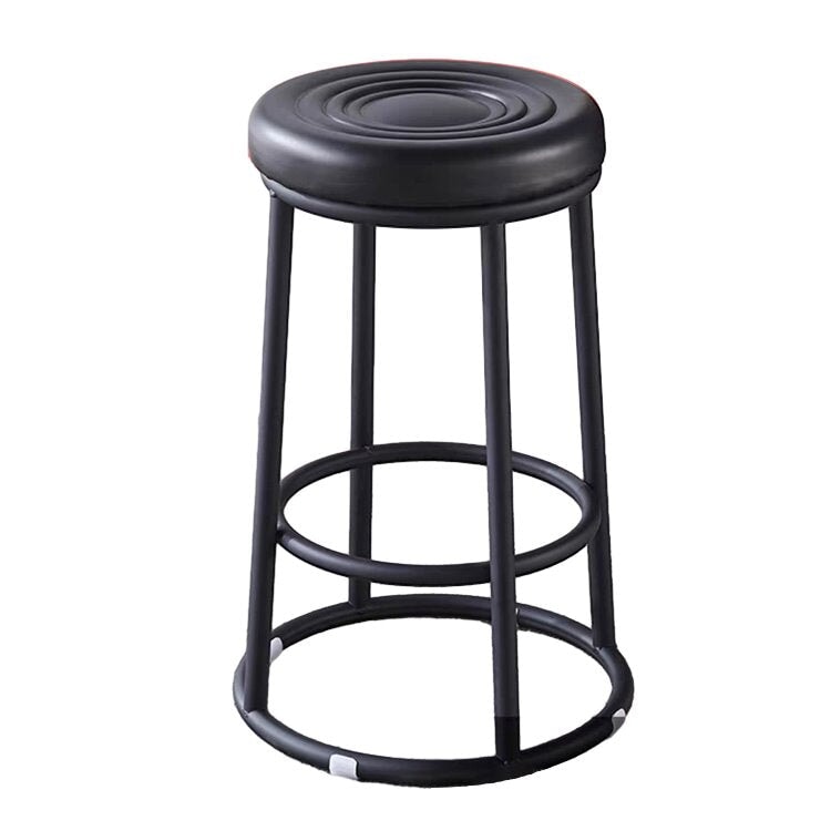 バーチェア　チェア　カウンターチェア　リビング　ダイニングチェア　シンプル  おしゃれ　スタッキング収納　レザー張り　 炭素鋼　脚キャップ　高密度ウレタンフォーム　シンプル   SNY-423