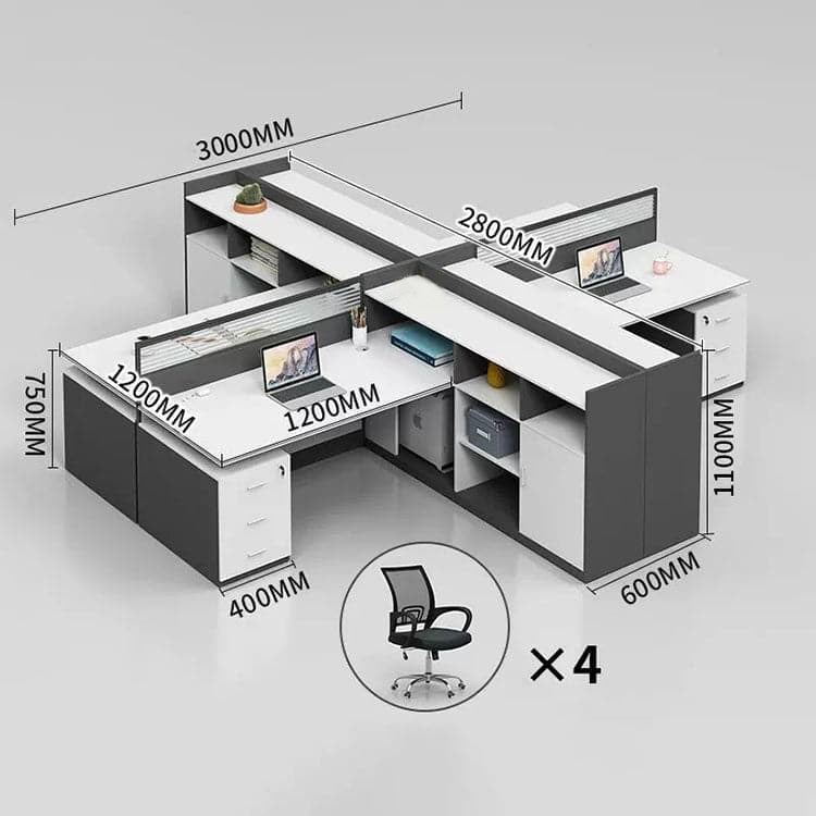 オフィスデスク 役員デスク 事務机  デスク 机  勉強机 学習デスク　トップパネル付き　配線孔付き　ロック付き      BGZ-404