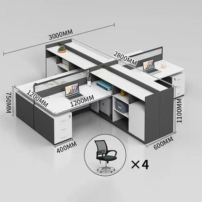 オフィスデスク 役員デスク 事務机  デスク 机  勉強机 学習デスク　トップパネル付き　配線孔付き　ロック付き      BGZ-404