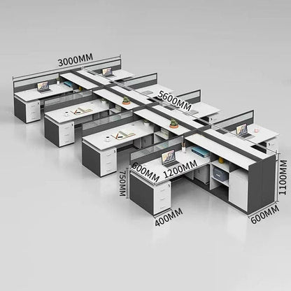 オフィスデスク 役員デスク 事務机  デスク 机  勉強机 学習デスク　トップパネル付き　配線孔付き　ロック付き      BGZ-404