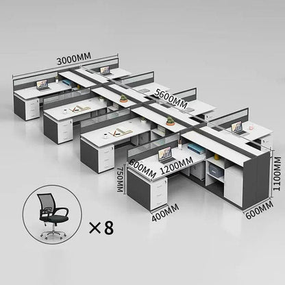 オフィスデスク 役員デスク 事務机  デスク 机  勉強机 学習デスク　トップパネル付き　配線孔付き　ロック付き      BGZ-404